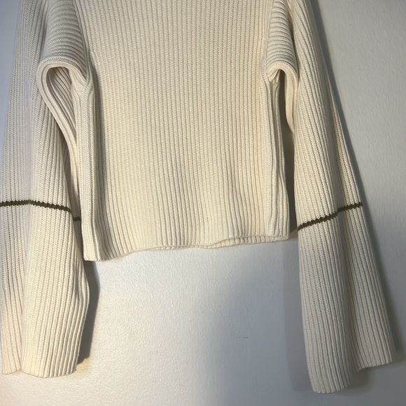 Helmut Lang Linda Cotton & Wool crop sweater XL - Picture 5 of 9